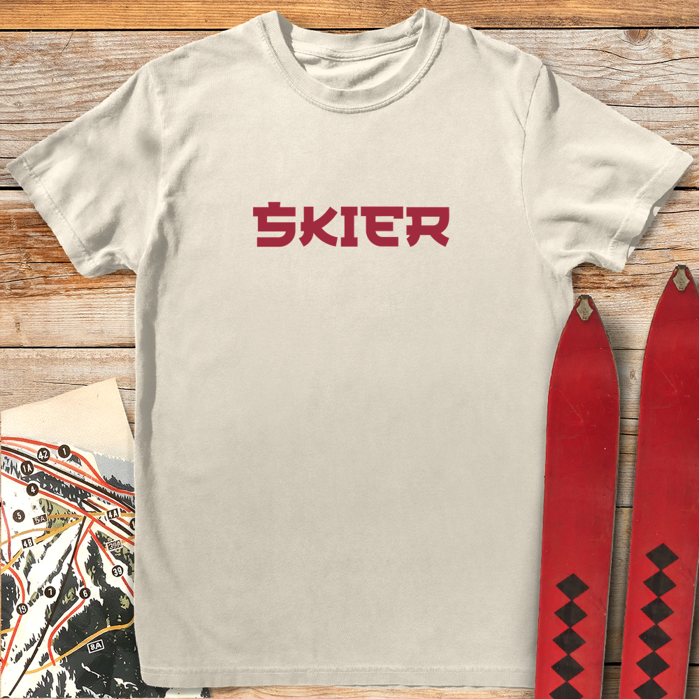 1391 Far East Skier White - Ivory