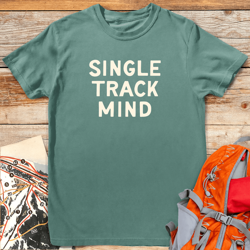 468 Single Track Mind - Light Green