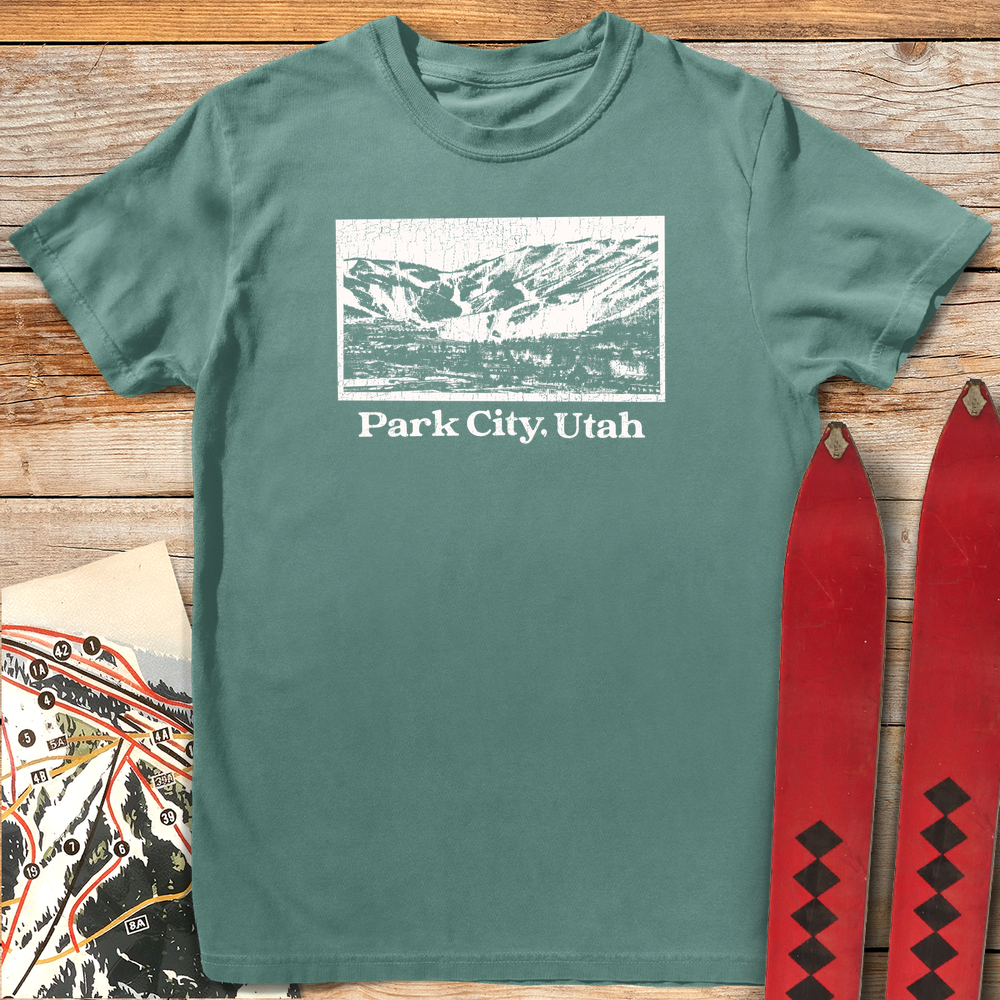 520 Park City White - Light Green