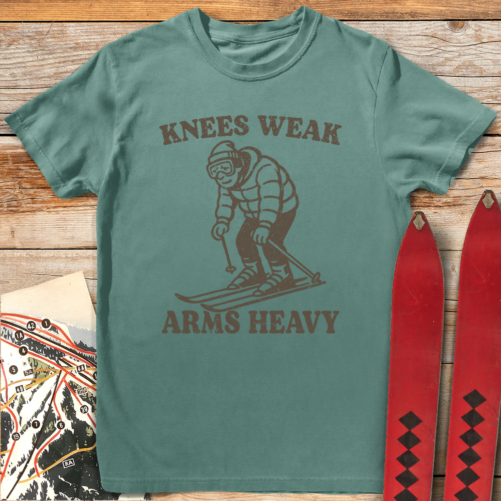 607 Knees Weak Arms Heavy Black - Light Green