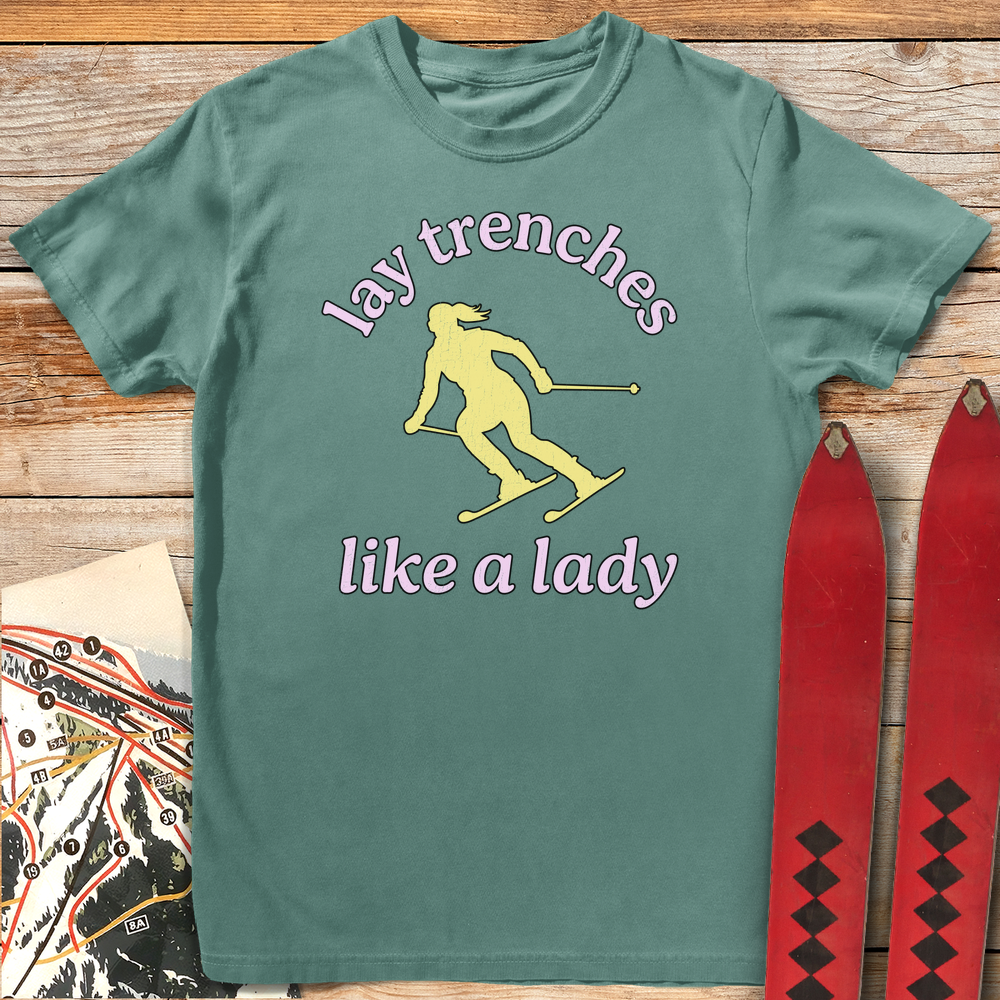 622 Lady Trenches - Light Green