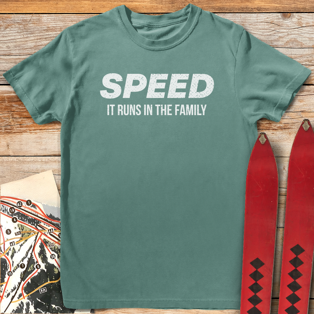 654 Speed Family White - Light Green