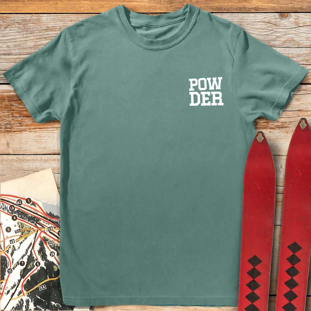 717 Pocket Powder White - Light Green