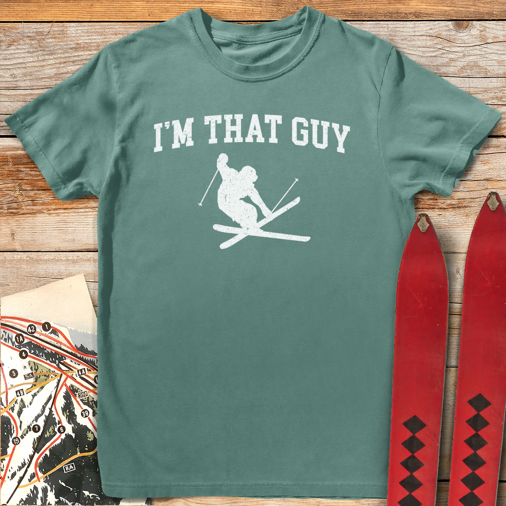 748 I M That Guy White - Light Green