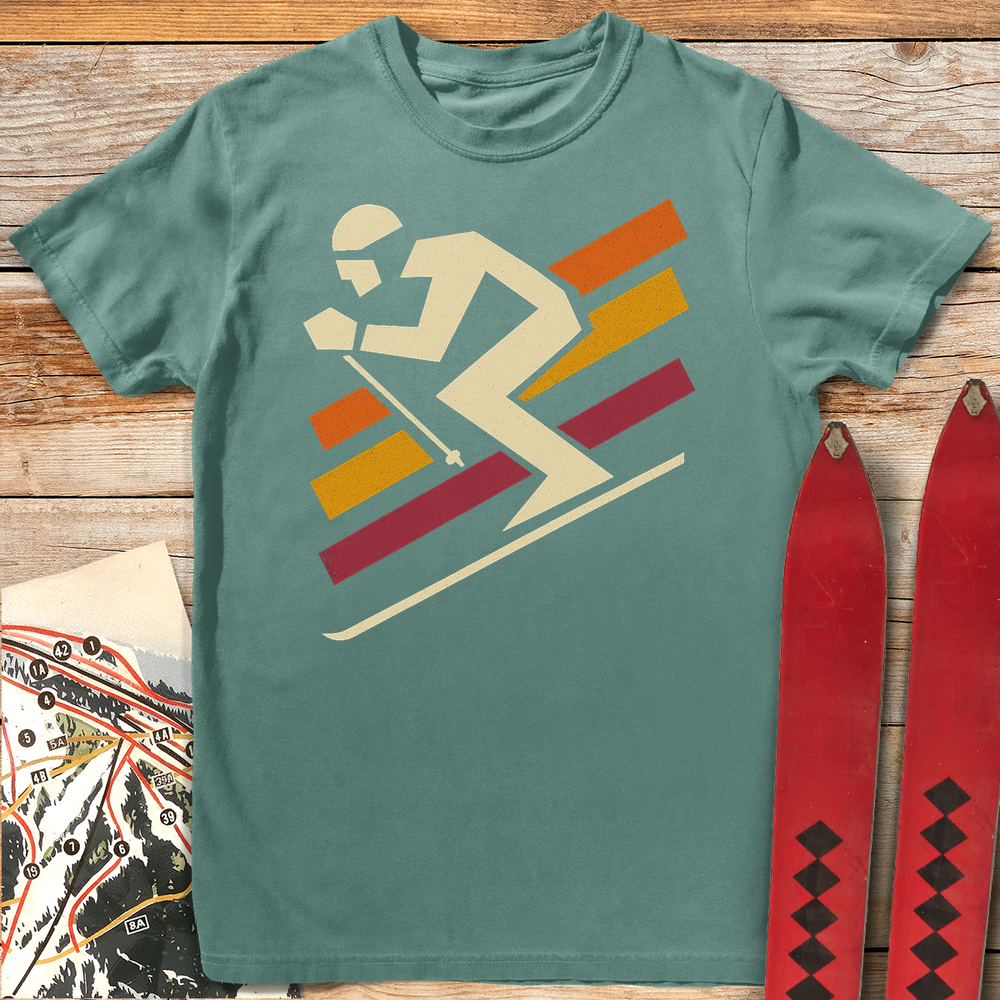 747 Angle Rider White - Light Green