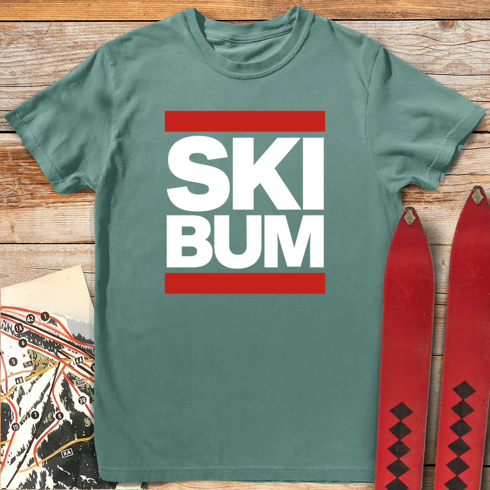 773 Run Ski Bum White - Light Green