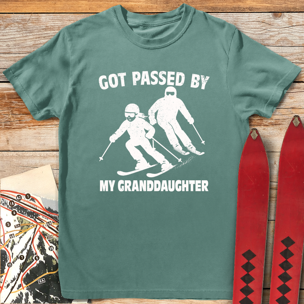 776 Passed By Granddaughter White - Light Green