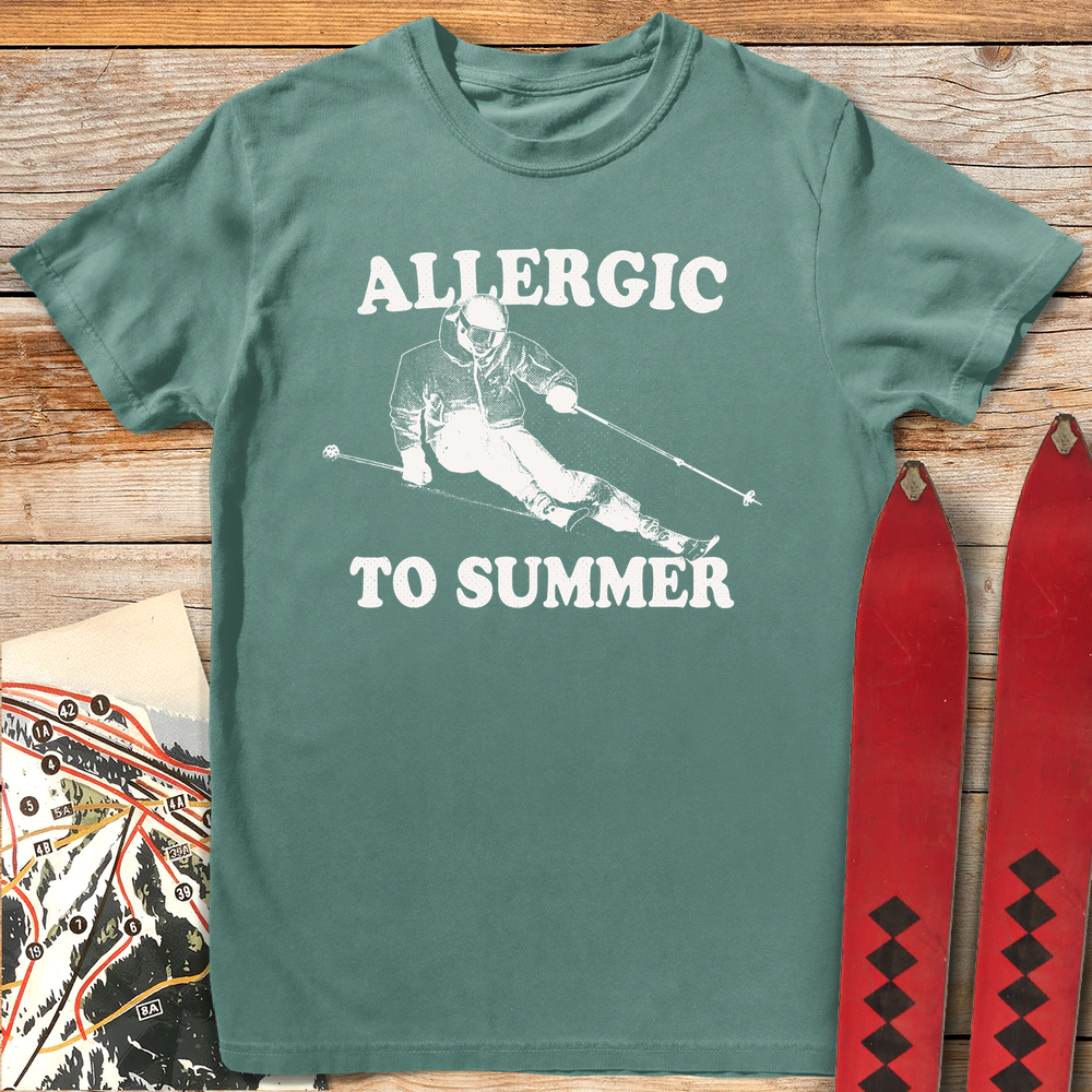 825 Allergic To Summer White - Light Green