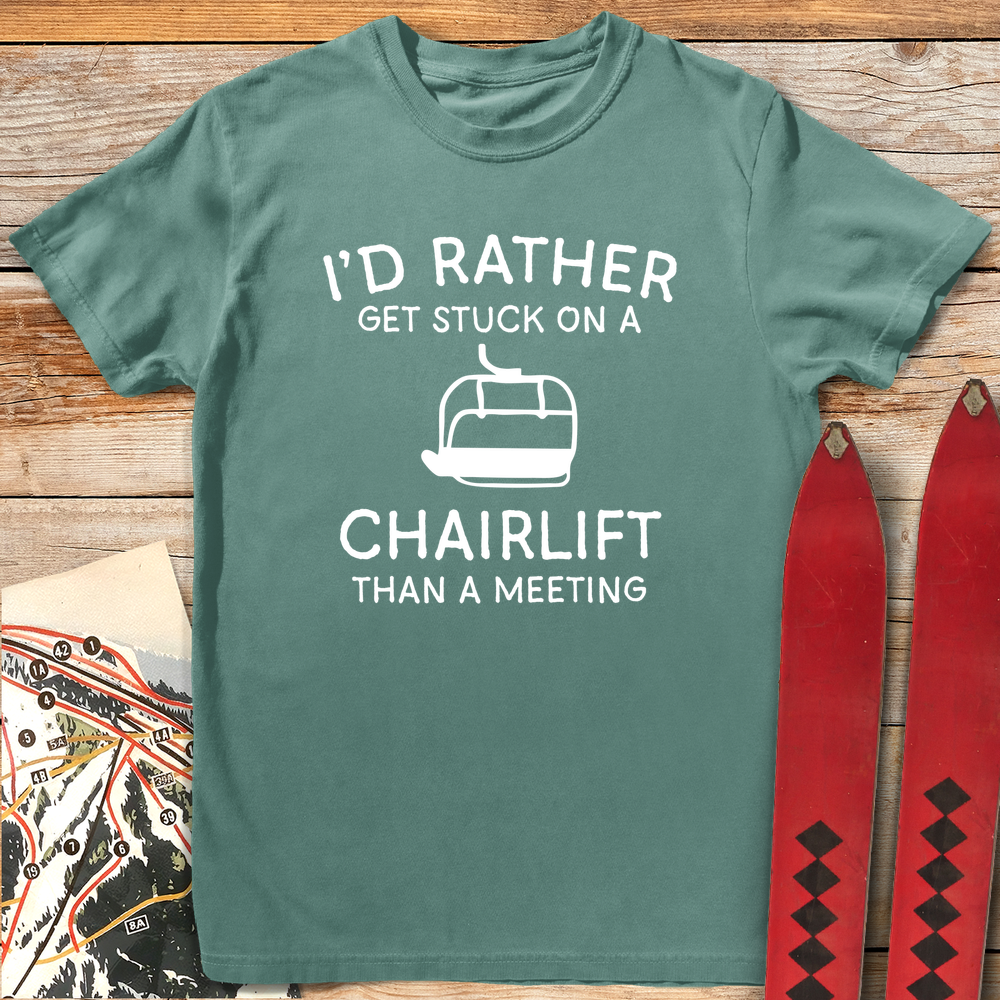 820 No Meetings White - Light Green