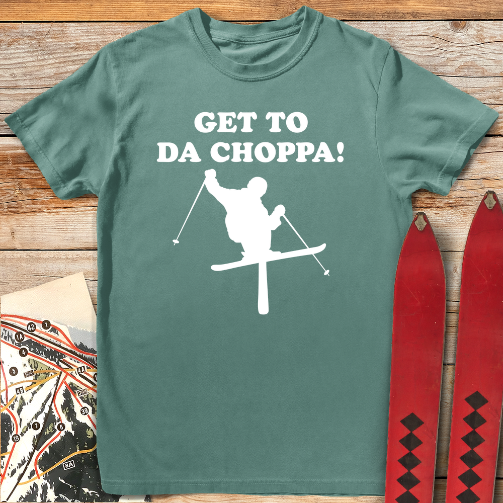 894 Da Choppa White - Light Green