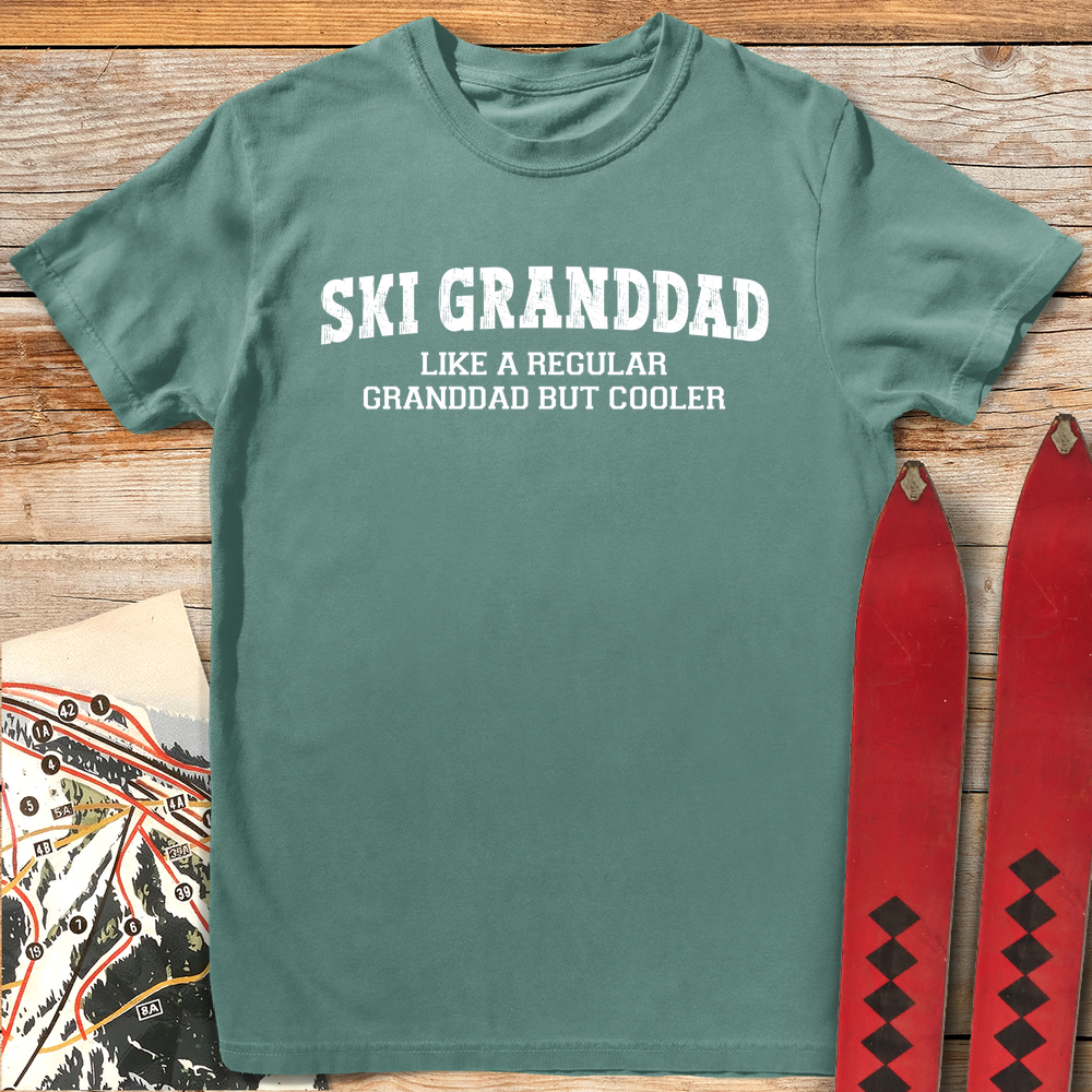 755 Ski Granddad White - Light Green