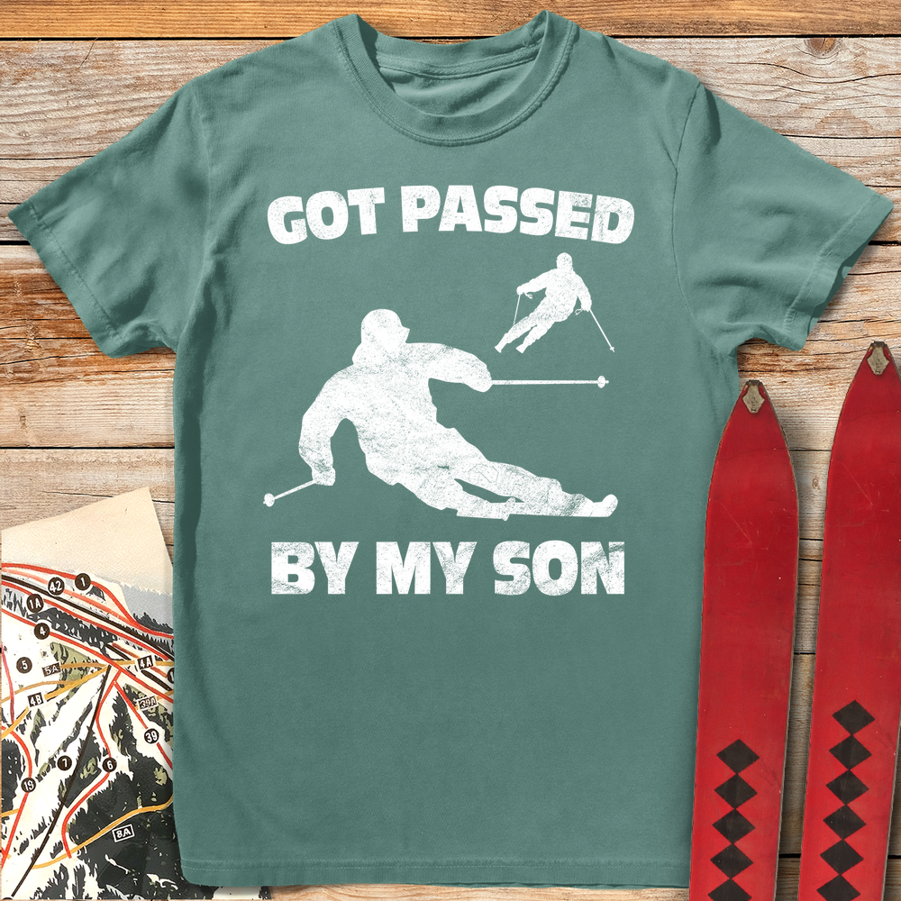 868 Passed By My Son White - Light Green