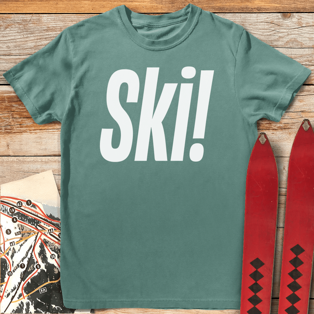 920 Ski Obviously White - Light Green
