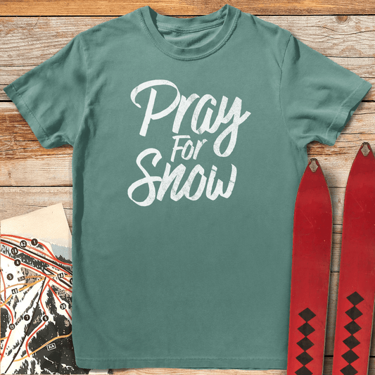 908 Snow Prayers White - Light Green