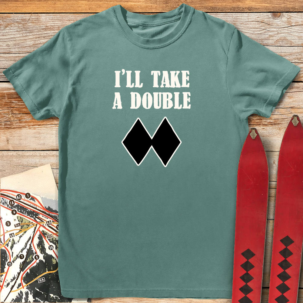 941 Take A Double White - Light Green