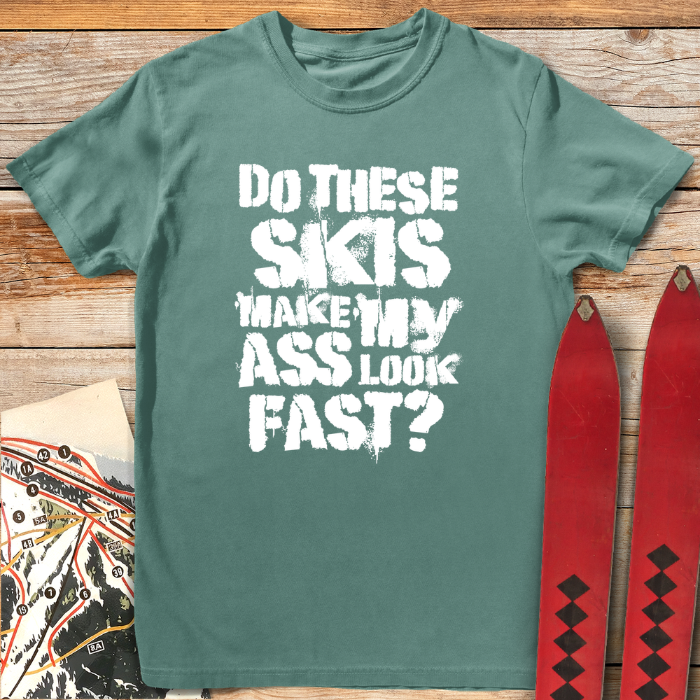 1042 Fast Ass White - Light Green