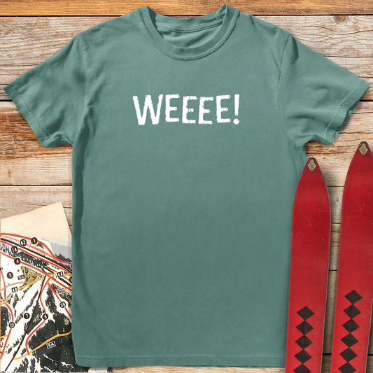 1039 Weee White - Light Green