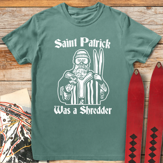 1139 Saint Patrick Shreds White - Light Green