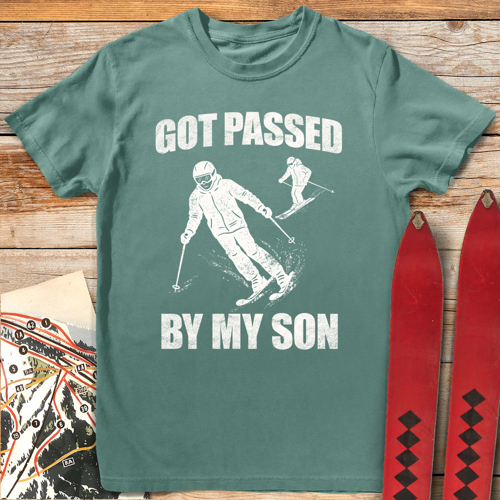 1148 Got Passed Son Ski White - Light Green