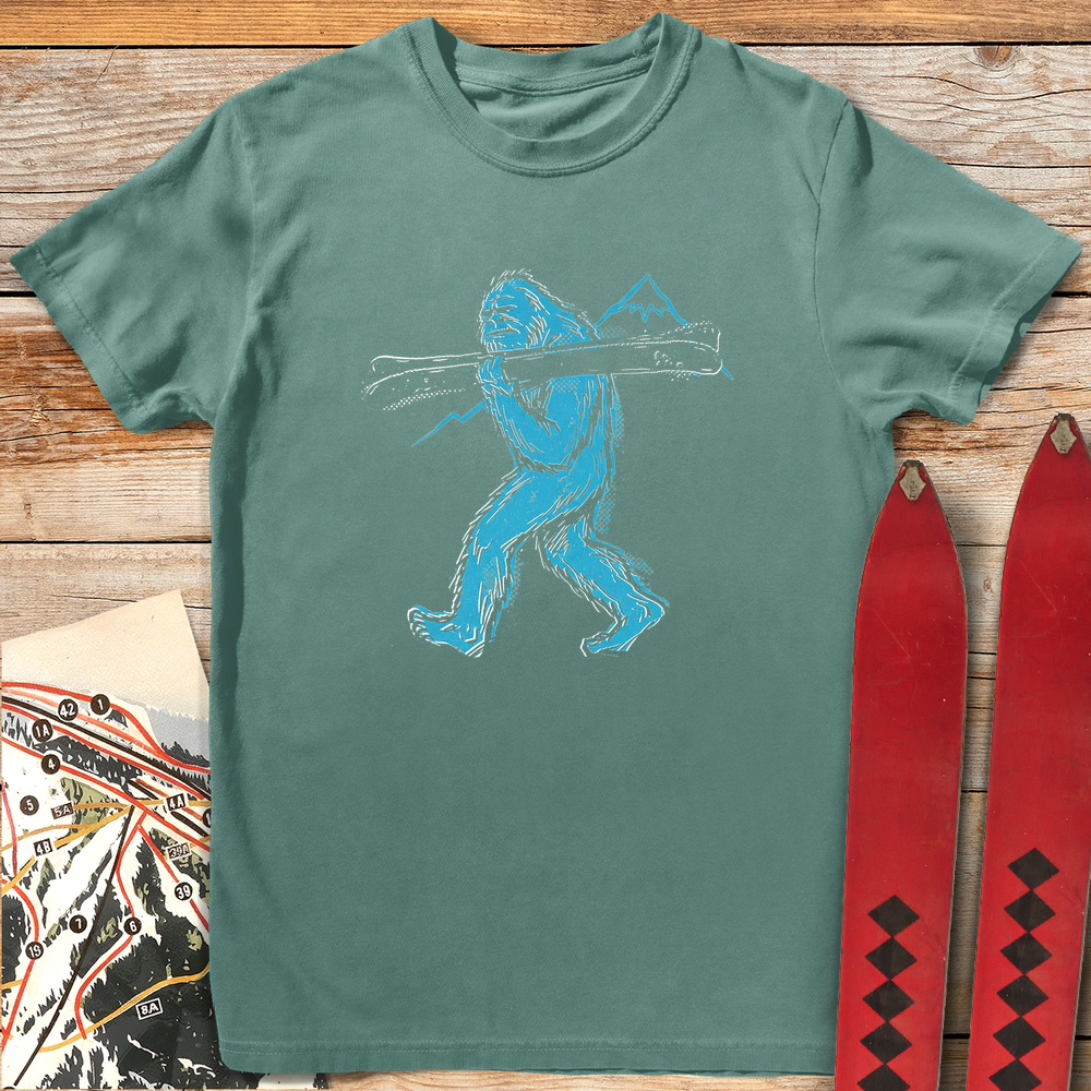 1168 Yeti Walk White - Light Green