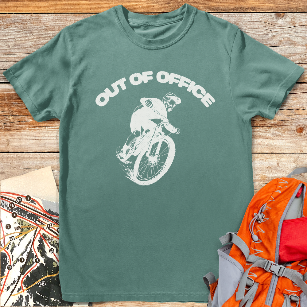 1178 Out Of Office Bike White - Light Green
