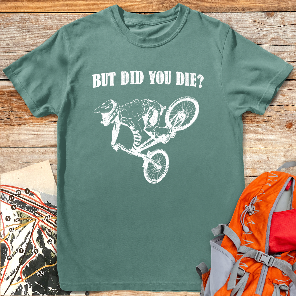 1198 Did You Die Bike White - Light Green