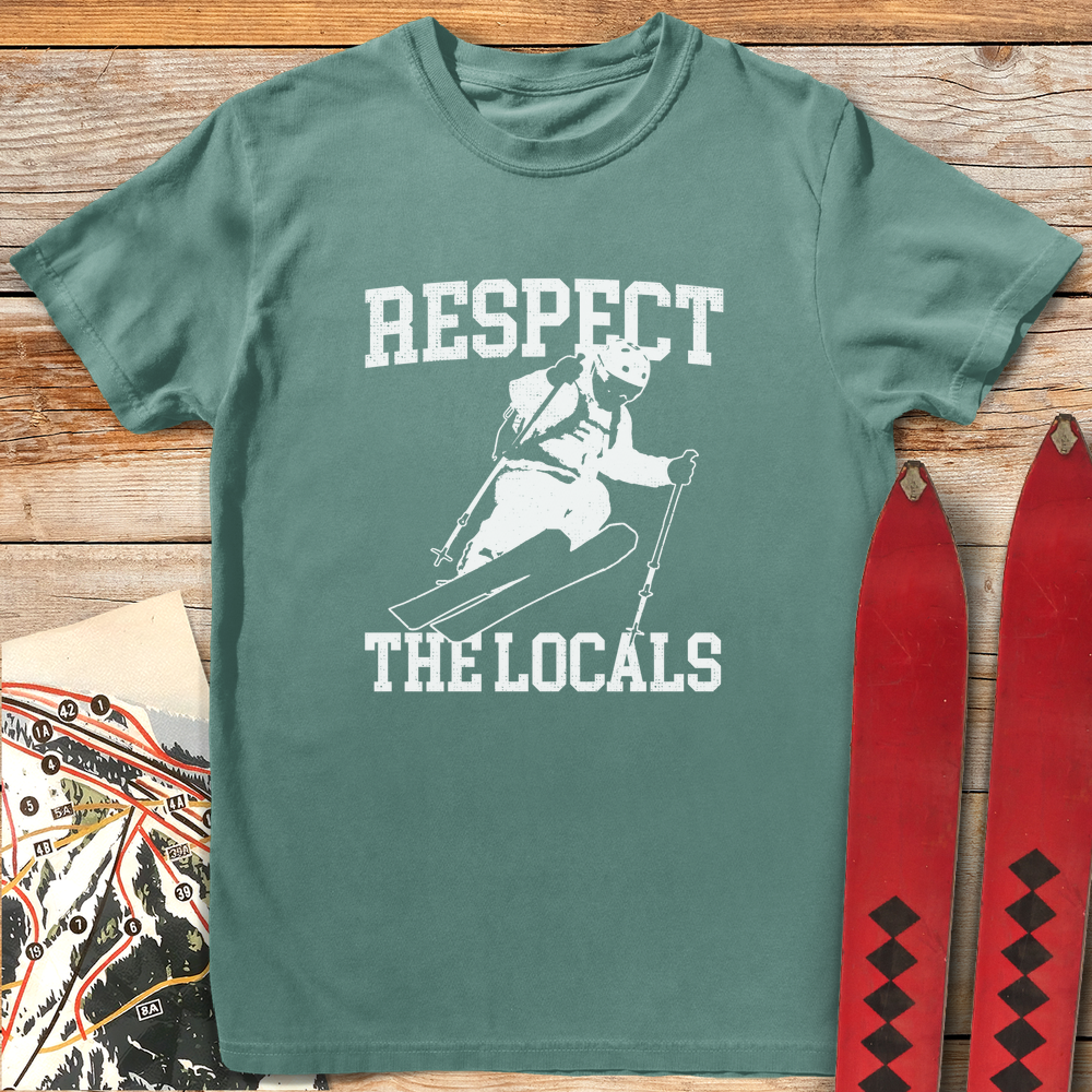 1270 Respect The Locals White - Light Green