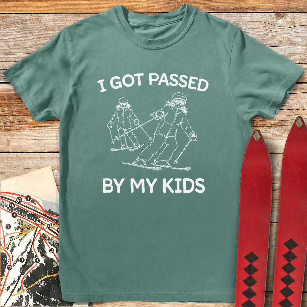 1348 Passed By Kids White - Light Green