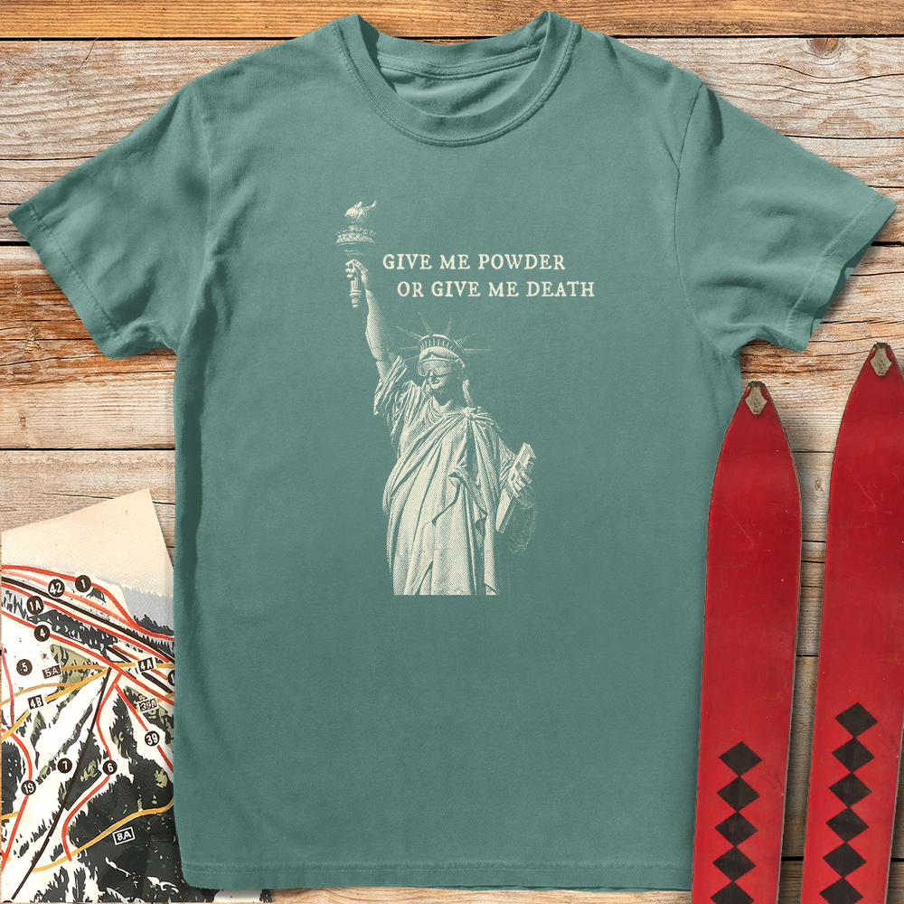 1388 Powder Or Death White - Light Green