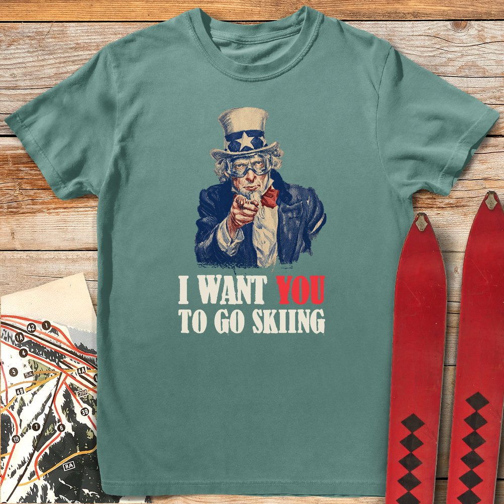 1381 Uncle Sam Request White - Light Green