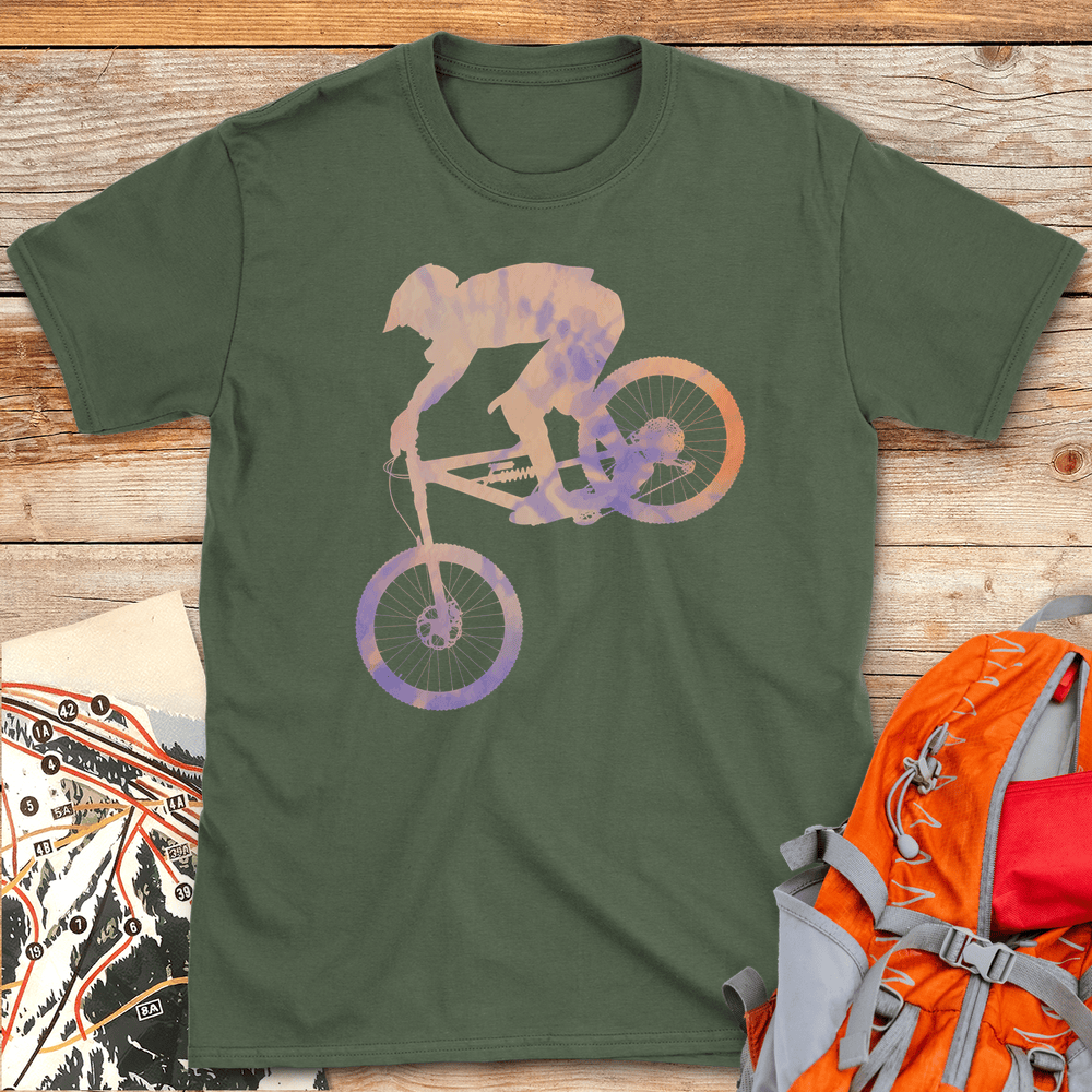 375 Tie Dye Bike Drop Color - Military Green