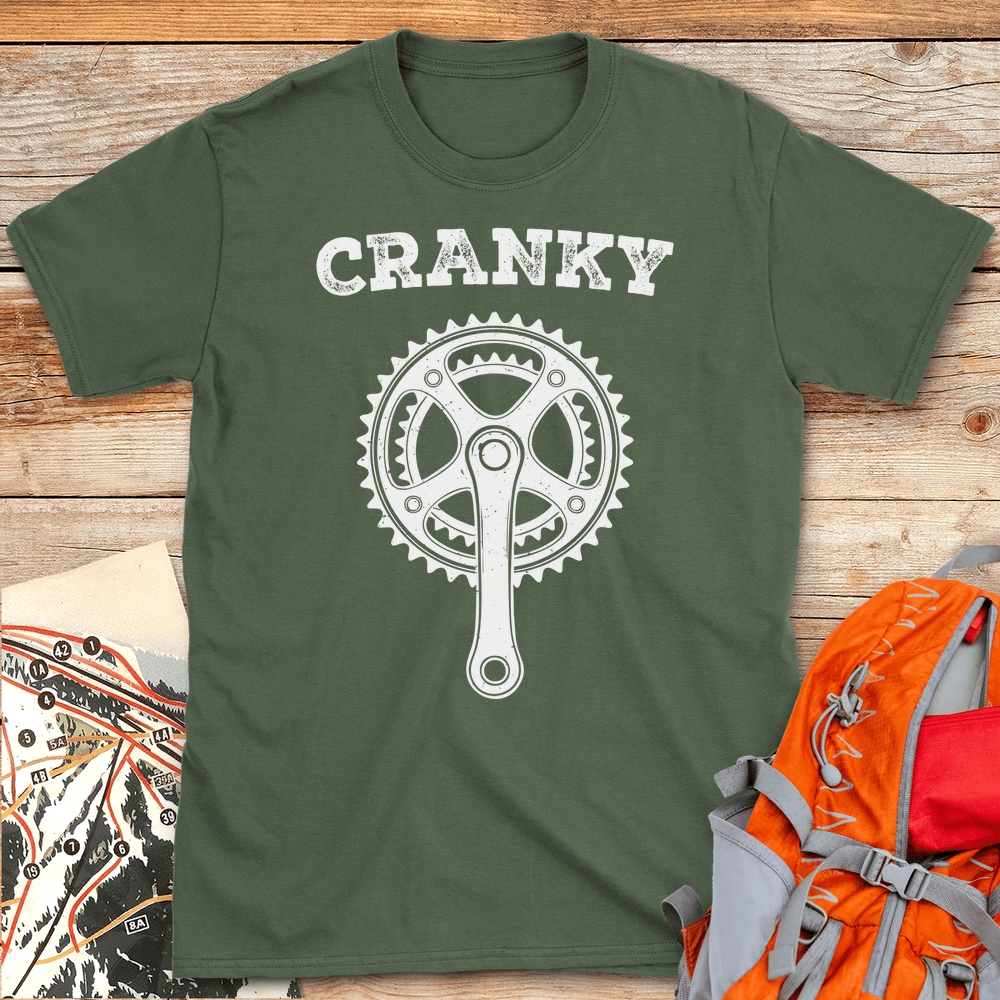 416 Cranky White - Military Green