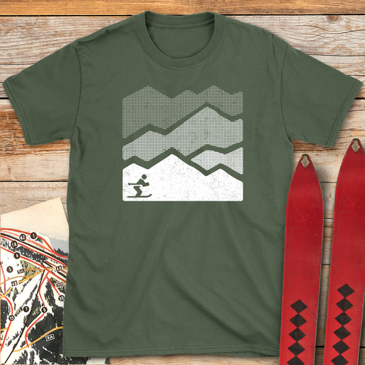 611 Tuckin Hills White - Military Green