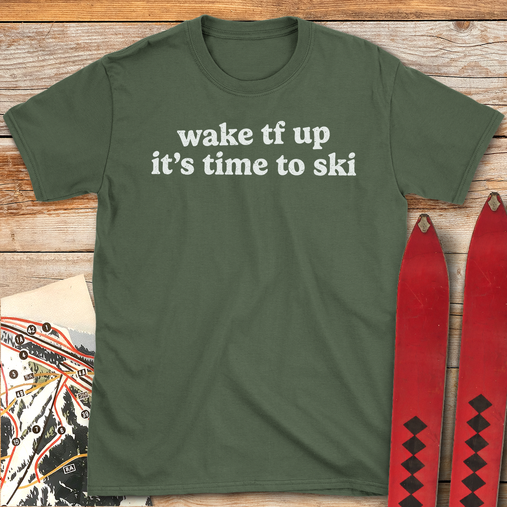 571 Wake Tf Up White - Military Green