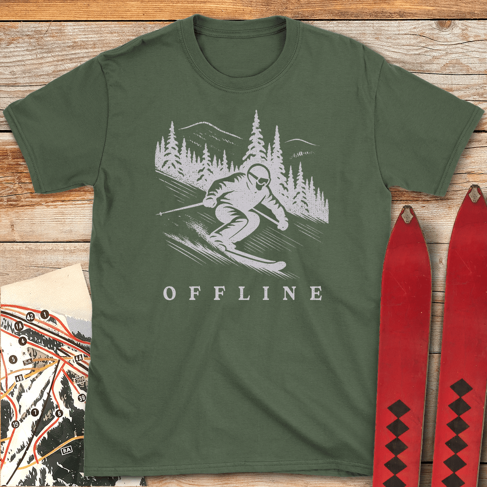 711 Offline White - Military Green