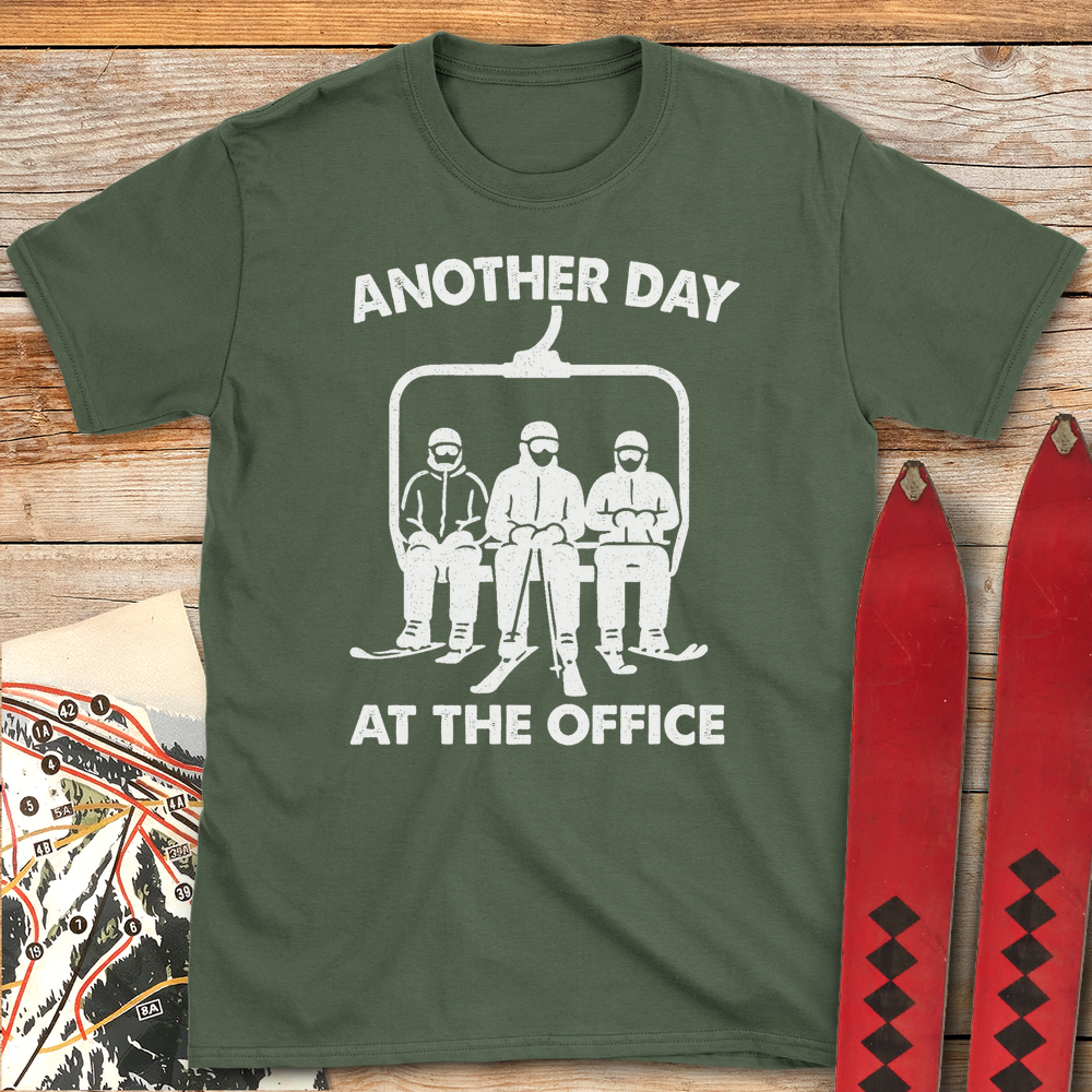 719 Another Day White - Military Green