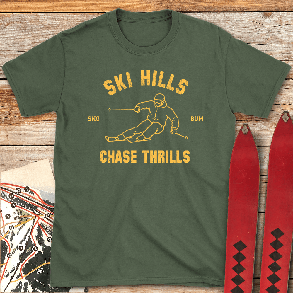 840 Chase Trills White - Military Green