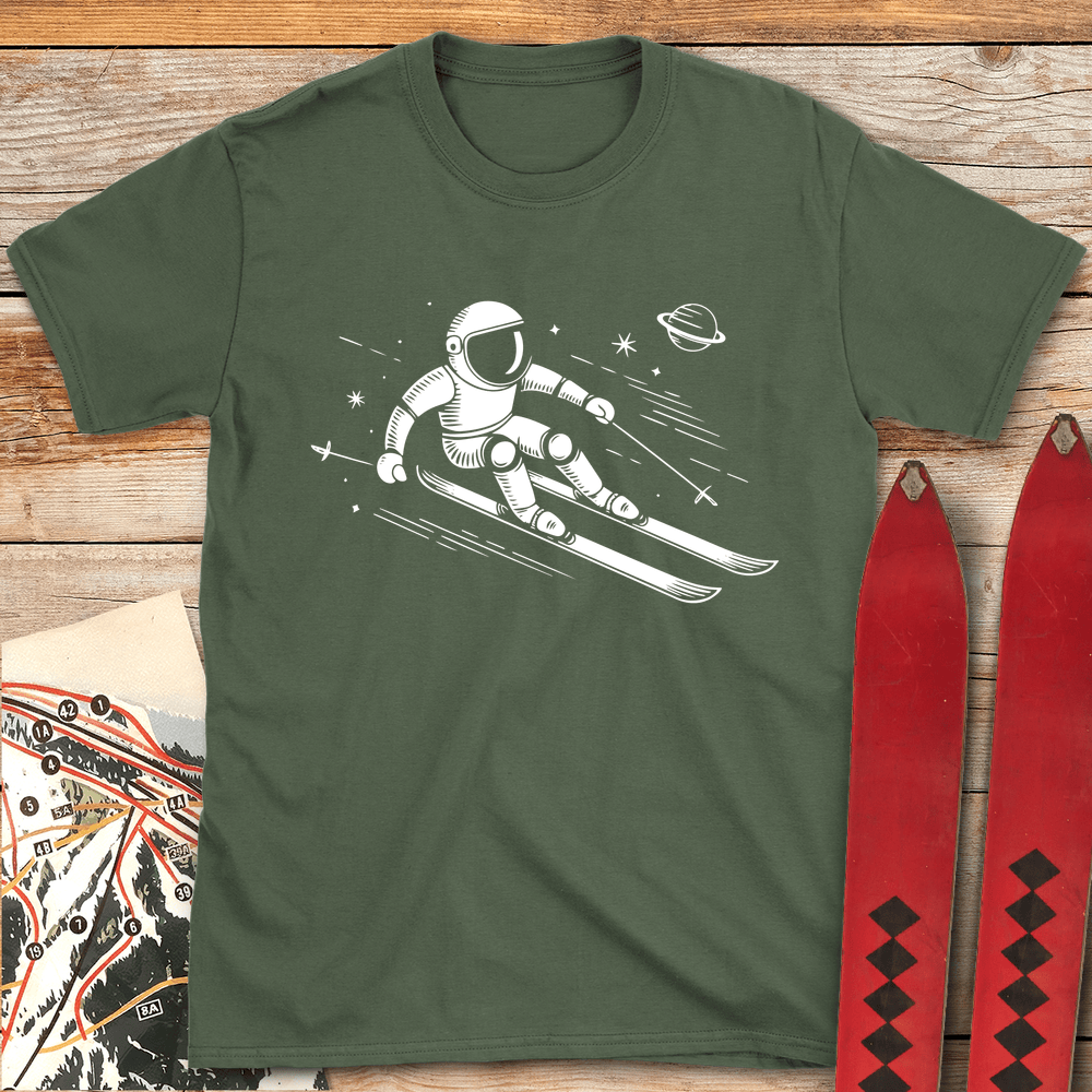 146 Ski The Universe White - Military Green