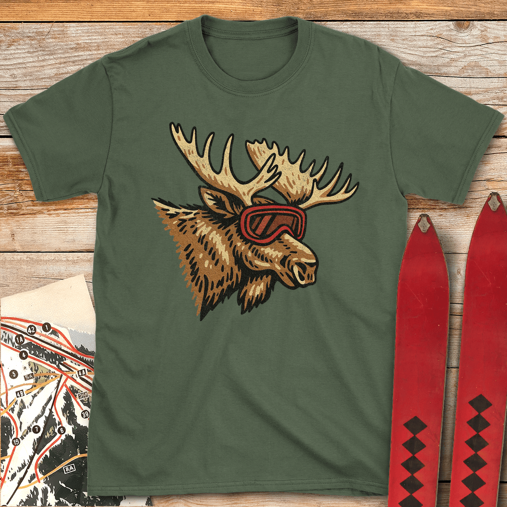 890 Ready Set Moose - Military Green