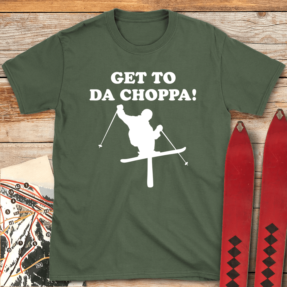 894 Da Choppa White - Military Green