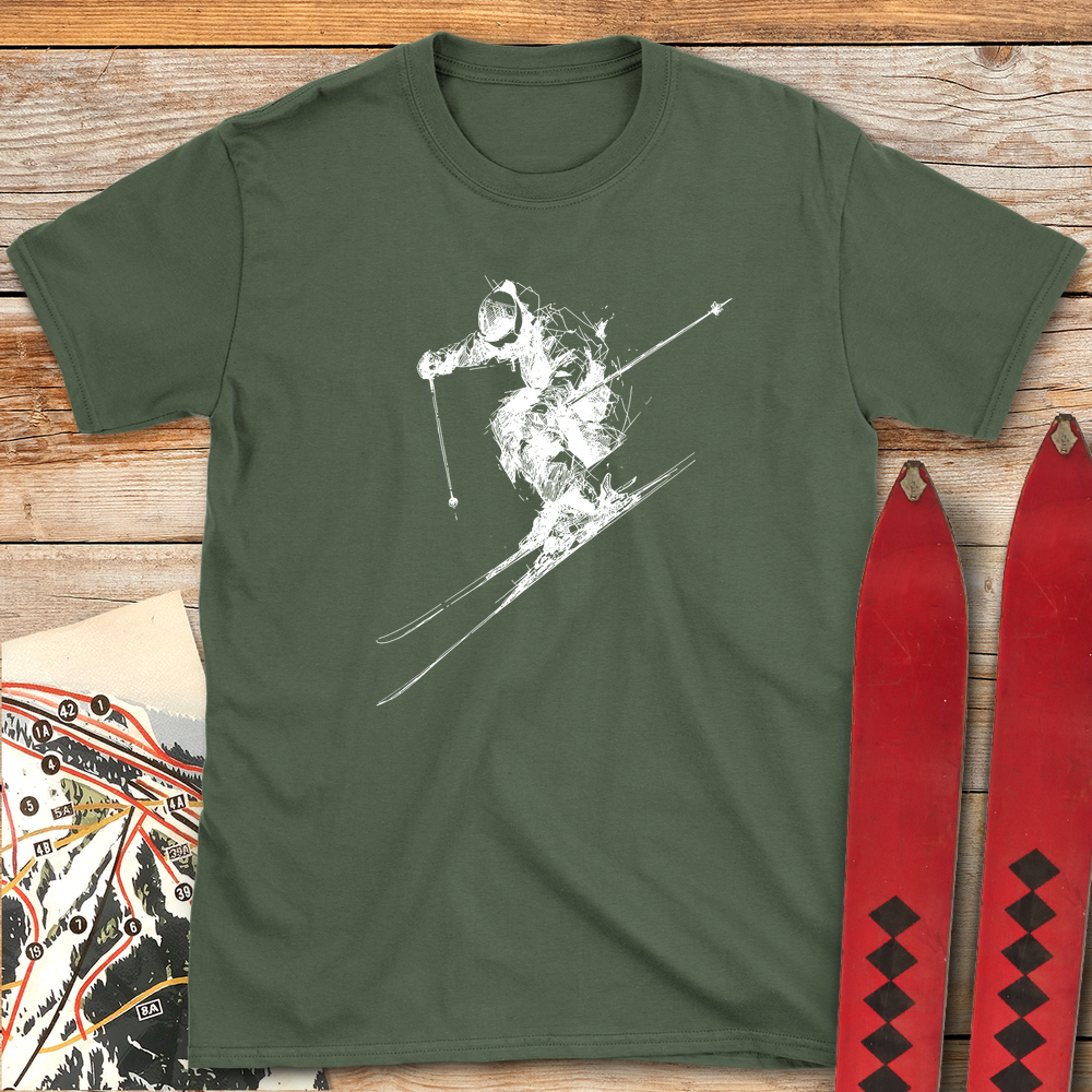 958 Rough Rider White - Military Green