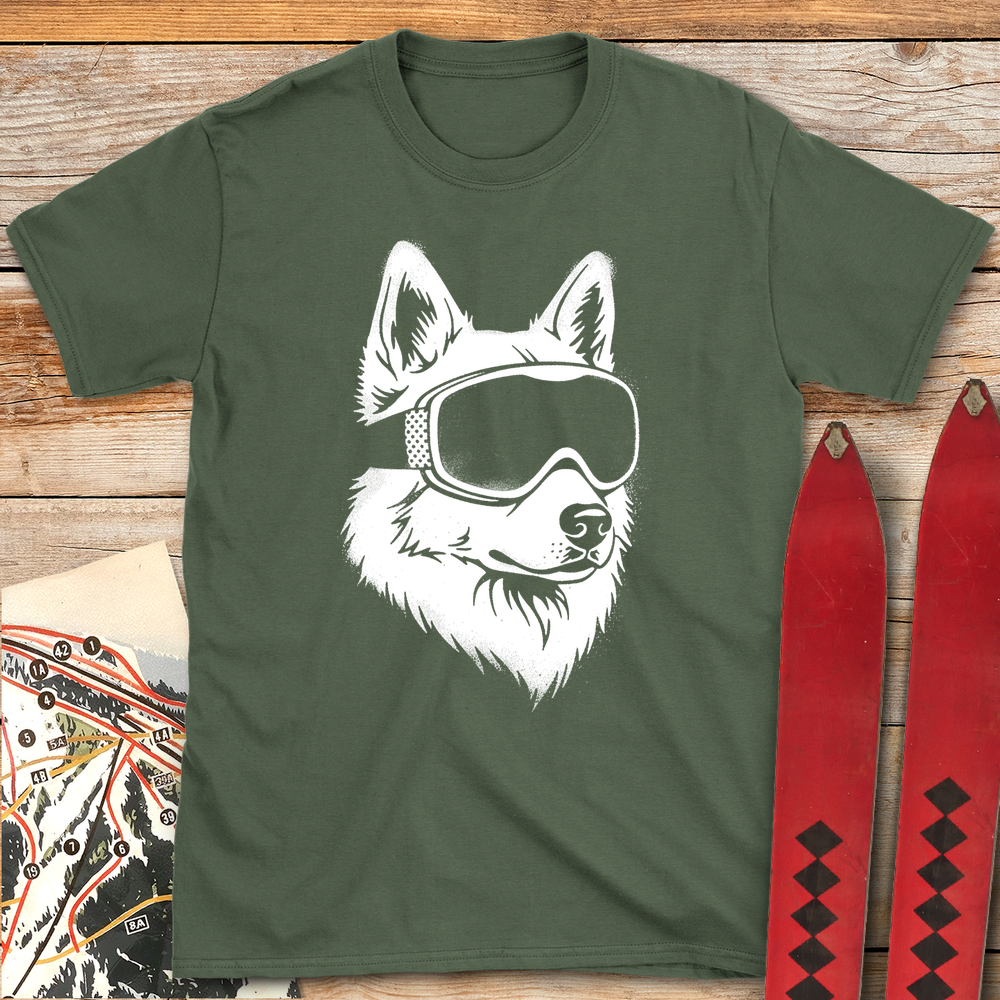 1079 Hillside Husky White - Military Green