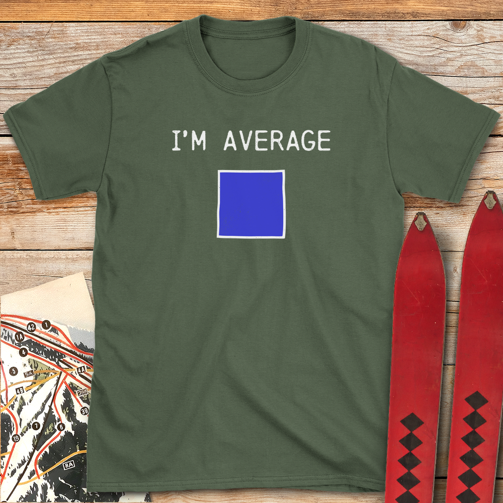 1273 I M Average White - Military Green