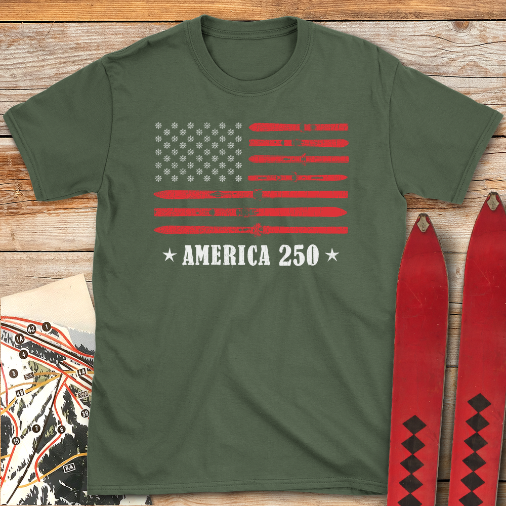 1327 American Skier 250 - Military Green