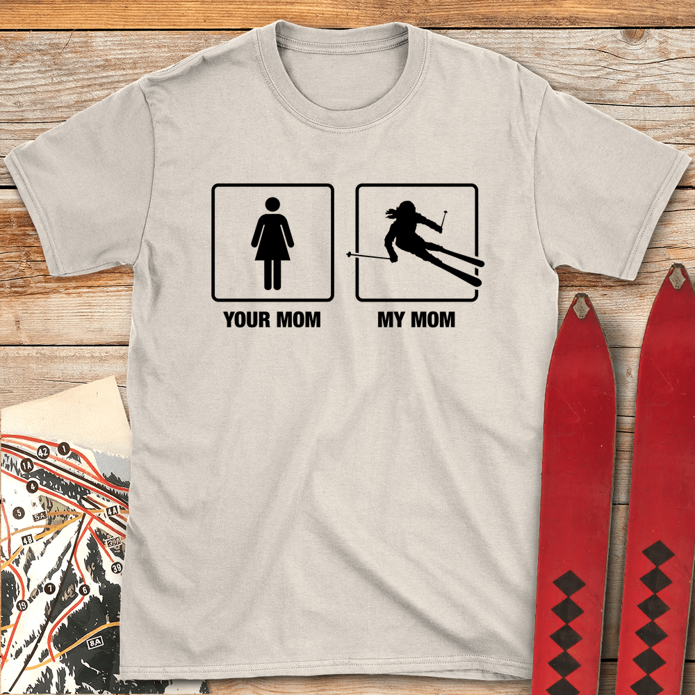 226 Your Mom Vs My Mom White - Natural
