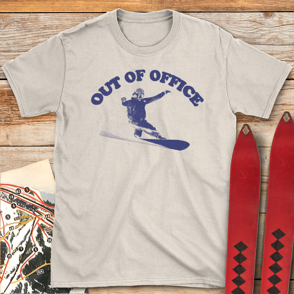 589 Out Of Office Snowboard White - Natural