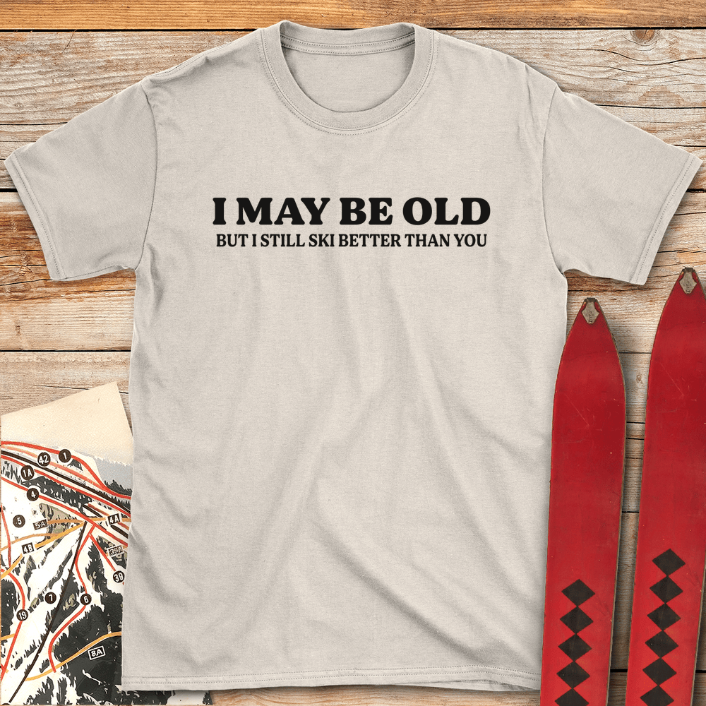 721 I May Be Old White - Natural