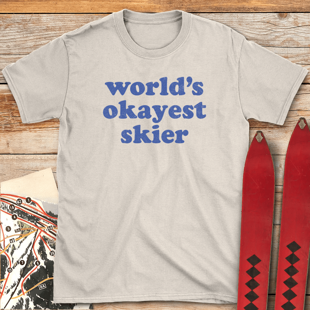 722 Okayest Skier White - Natural