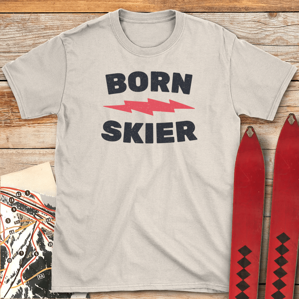 816 Born Skier White - Natural