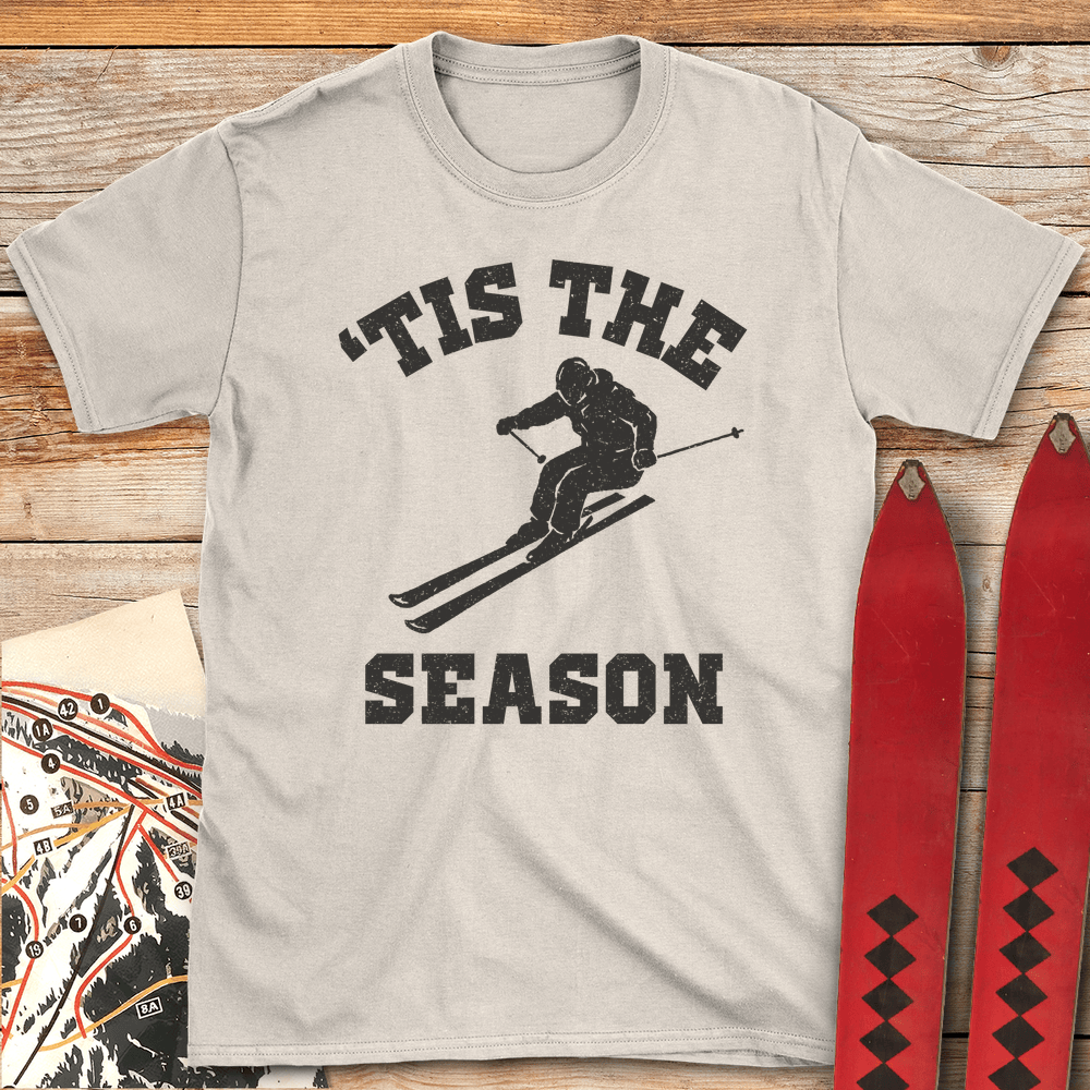 862 Tis The Season White - Natural